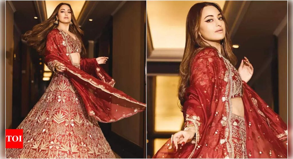 Sonakshi Sinha to wear a red lehenga for her wedding? Here's what we know | Filmymeet