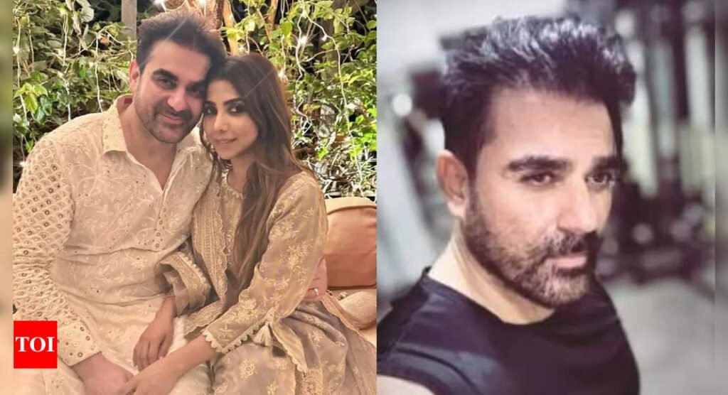 Arbaaz Khan's wife Sshura Khan cheers for him with heart emojis as he shares a gym selfie | Filmymeet