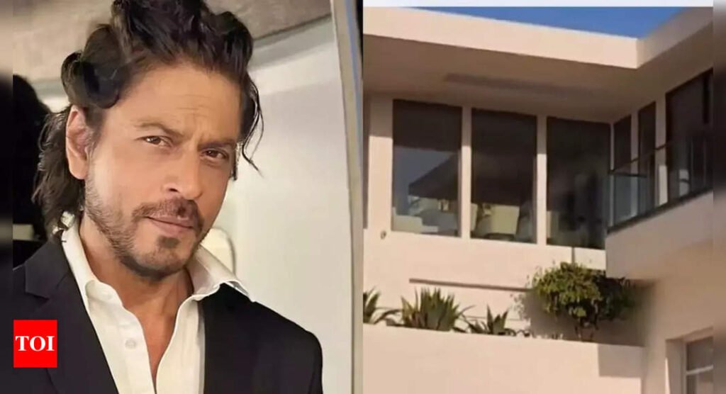 Shah Rukh Khan House: Take a look at Shah Rukh Khan's mansion in Beverly hills with three bedrooms, six bathrooms whose rent is Rs 2,00,000 per night - WATCH video | Filmymeet