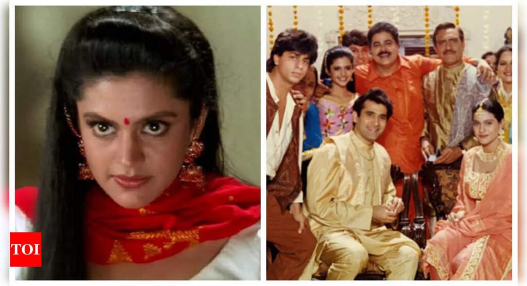 Mandira Bedi recalls shooting for 'Mehendi Laga Ke' song with Shah Rukh Khan and Kajol in 'Dilwale Dulhania Le Jayenge': 'Saroj Khan said I was shaking my shoulders like Sunny Deol' | Filmymeet