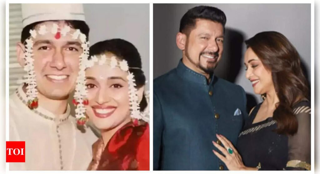 Madhuri Dixit's husband Shriram Nene talks about marrying a superstar and the biggest challenge in their marriage | Filmymeet