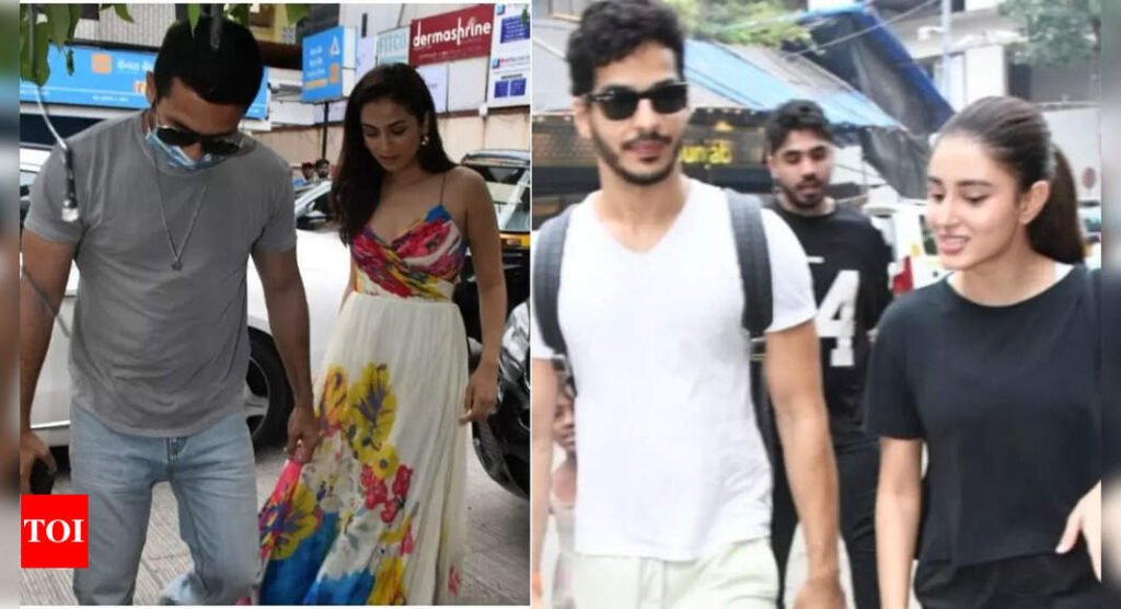 Shahid Kapoor, Mira Rajput go on a double date with Ishaan Khatter and his girlfriend Chandni Bainz Filmymeet