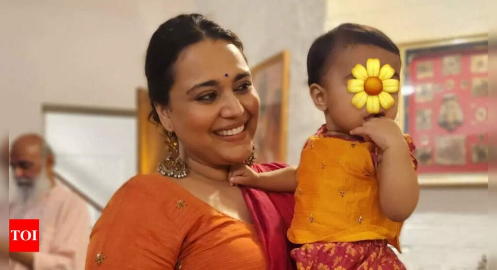 Swara Bhasker reveals daughter Raabiyaa's face, shares FIRST full PIC and it's too cute to miss! - See inside | Hindi Movie News Filmymeet