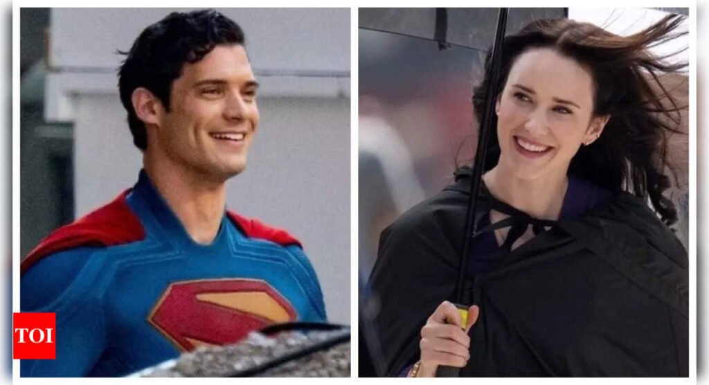 David Corenswet's full look as Superman revealed in LEAKED set photos; Rachel Brosnahan debuts as Lois Lane - Pics Inside | Filmymeet