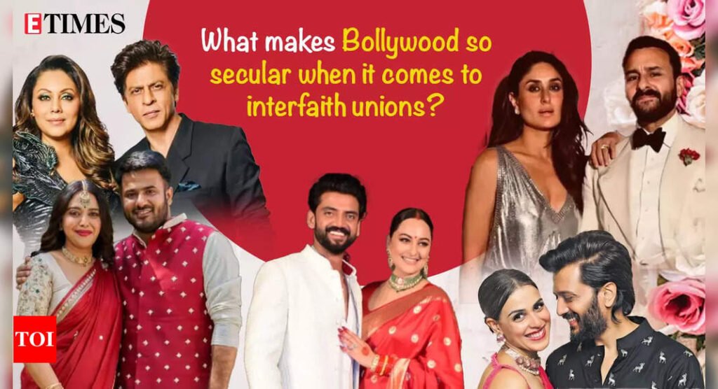 Sonakshi Sinha-Zaheer Iqbal, Shah Rukh Khan-Gauri Khan, Katrina Kaif-Vicky Kaushal: What makes Bollywood marriages so secular? | Hindi Movie News Filmymeet