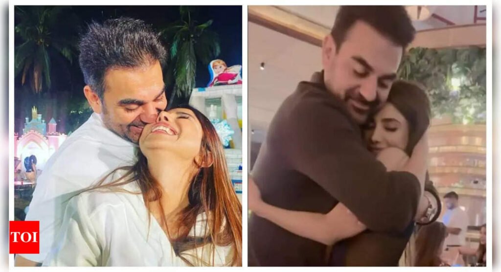 Sshura Khan drops a loved-up photo with husband Arbaaz Khan; calls him 'Sukoon' - See inside | Filmymeet