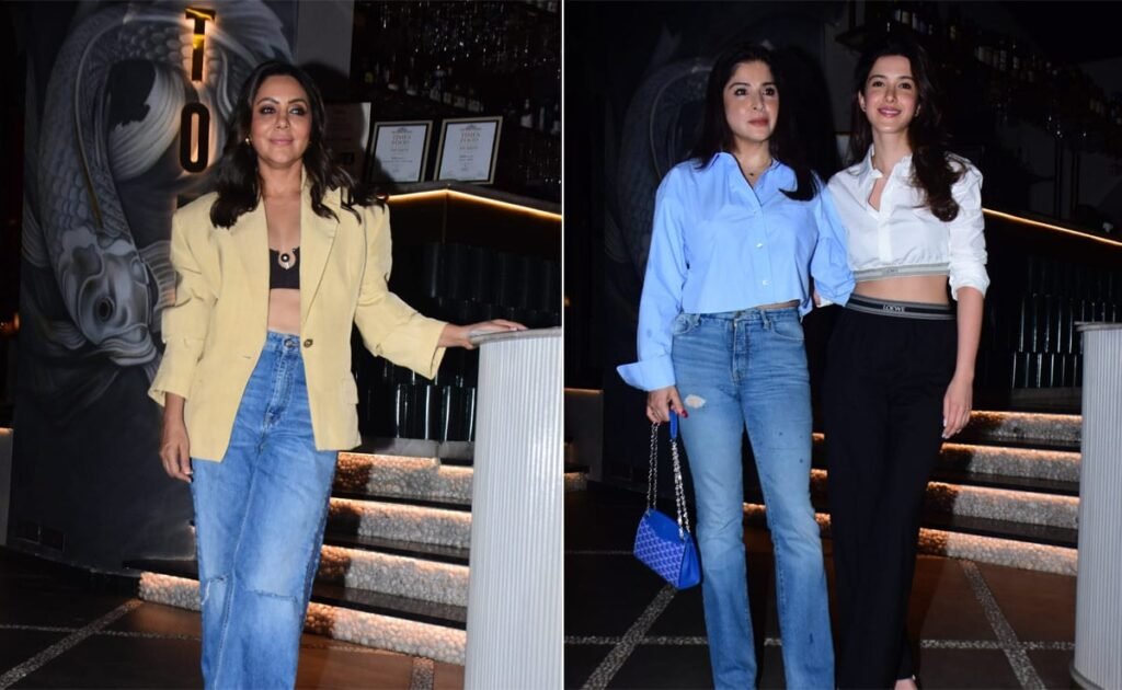 A Mini Bollywood Wives Reunion With Gauri Khan, Maheep Kapoor, Seema Sajdeh, Bhavana Pandey At Torii