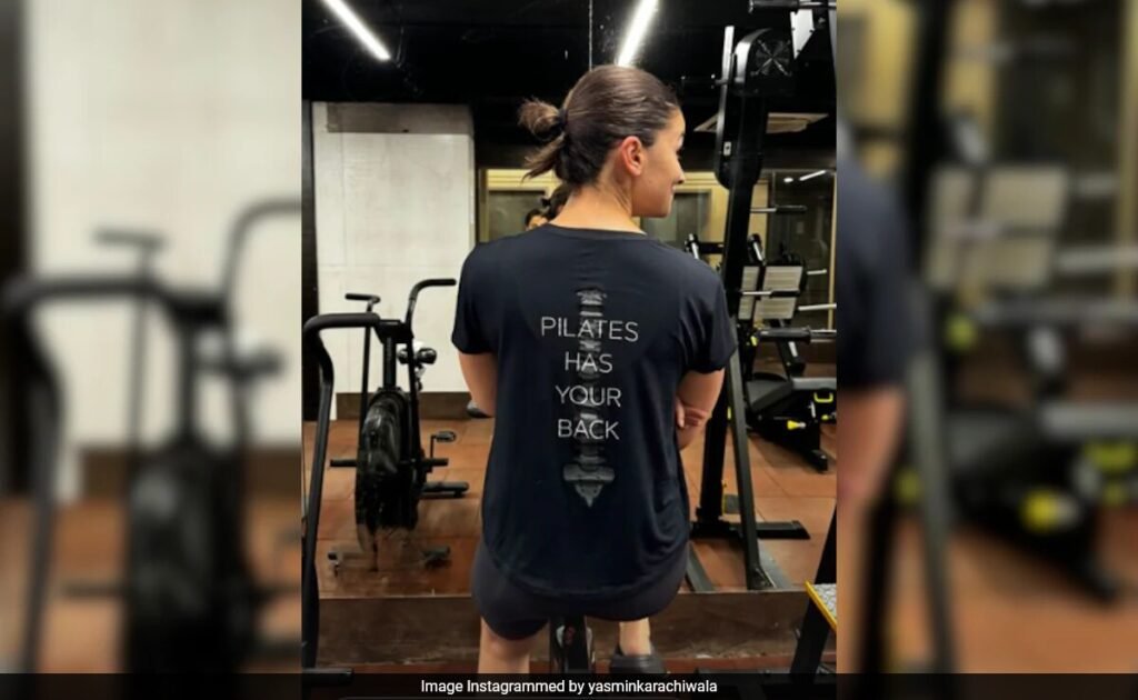 Keeping Up With Alia Bhatt's Fitness Diaries. See New Pic From Pilates Session FilmyMeet