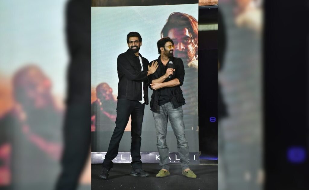 A Baahubali Of A Reunion For Prabhas And Rana Daggubati At Kalki 2898 AD Event