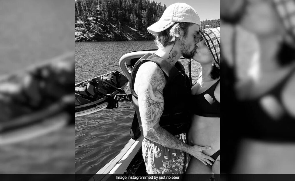 Dad-To-Be Justin Bieber Cradles Wife Hailey Bieber