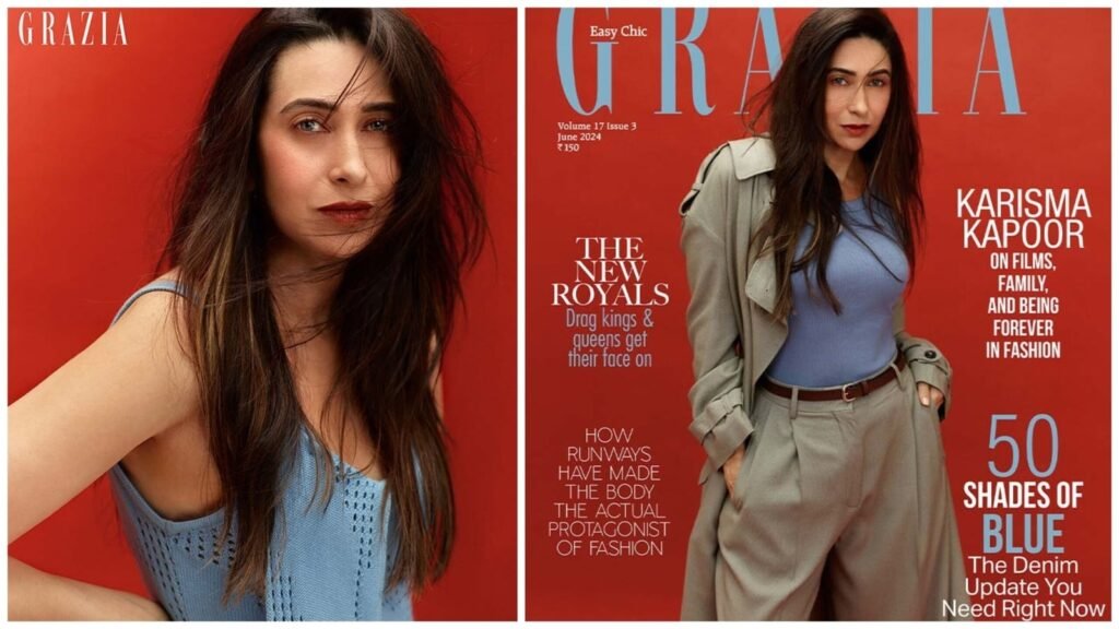 Karisma Kapoor stuns on magazine cover ahead of 50th birthday, fans call her ‘timeless beauty’ | Bollywood FilmyMeet