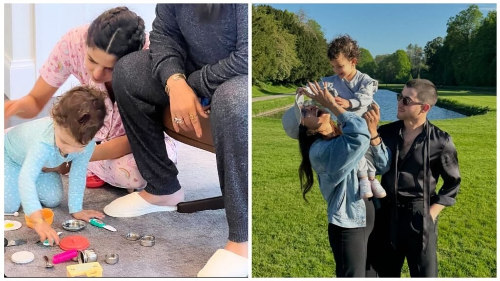 Priyanka Chopra's daughter Malti Marie plays with every desi kid's fav toy in new pic. Do you remember it? | Bollywood FilmyMeet