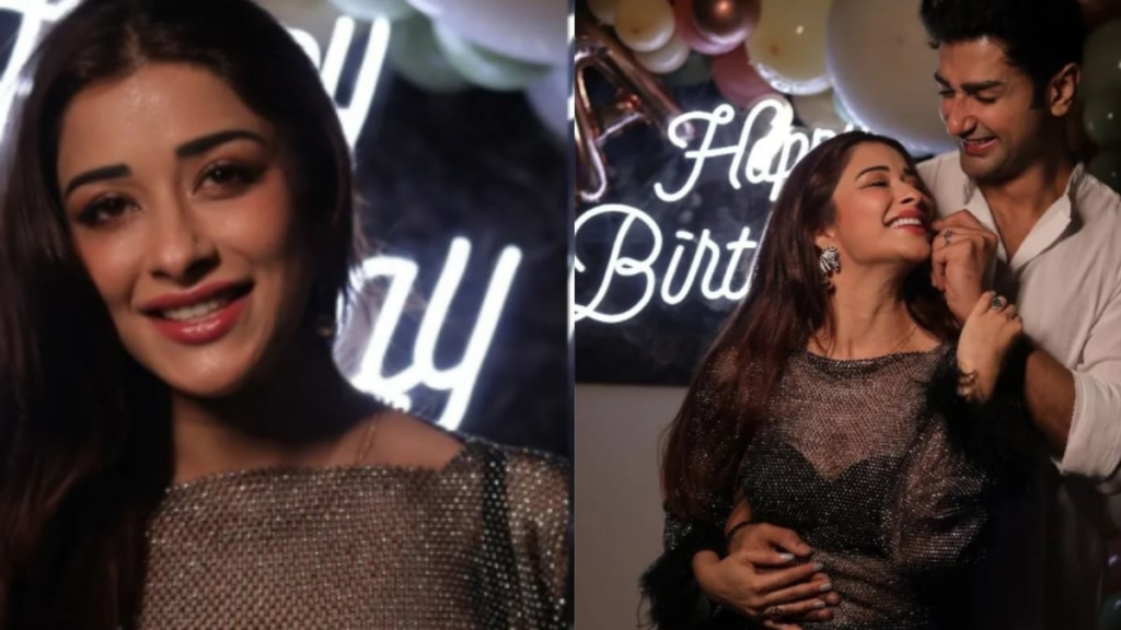 Nyrraa Banerji Turns DJ At Her Intimate Birthday Bash - WATCH FilmyMeet