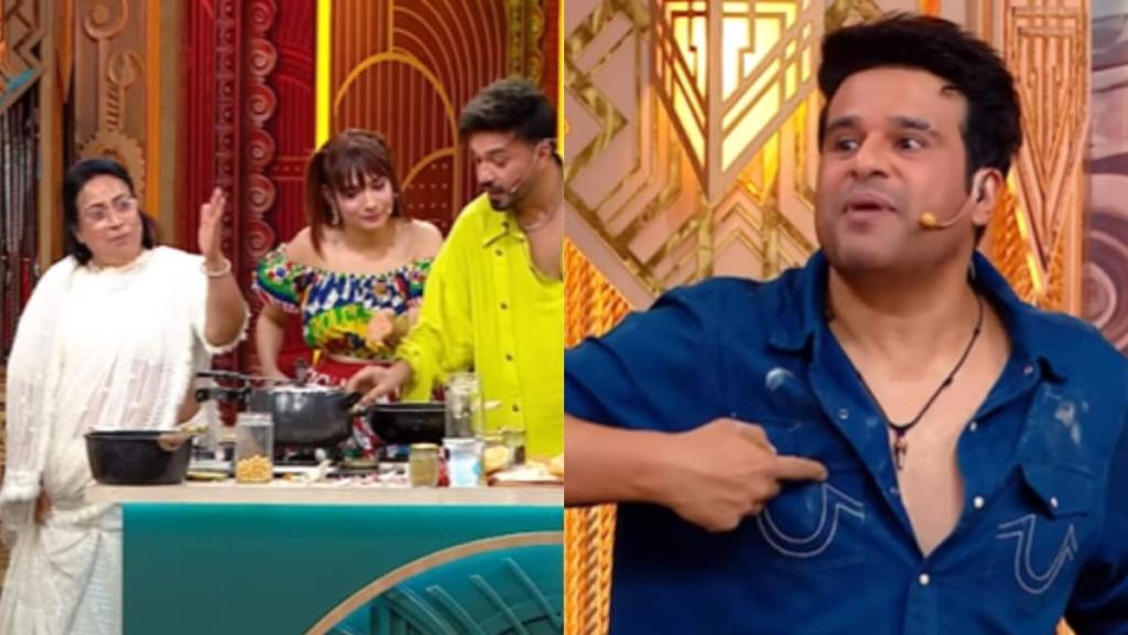 Laughter Chefs Promo: Krushna Abhishek Gets Into A Fun Banter With Vicky Jain’s Mother FilmyMeet