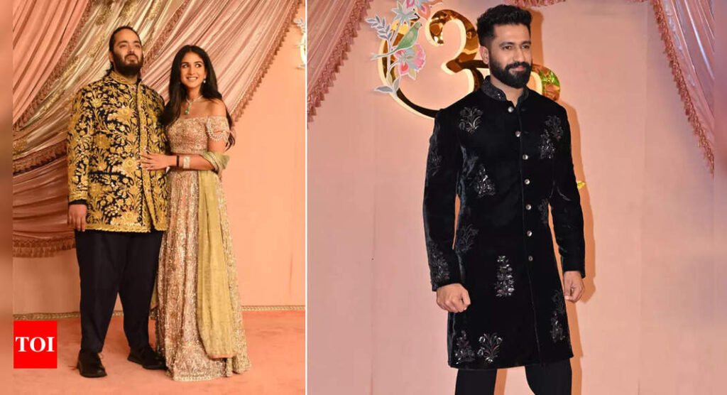 Vicky Kaushal looks dapper in all-black as he arrives in style at Anant Ambani-Radhika Merchant sangeet; reveals why Katrina Kaif gave it a miss | Hindi Movie News Filmymeet