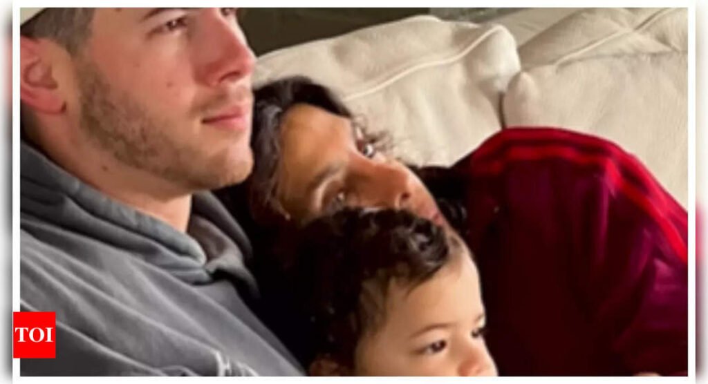 Priyanka Chopra and Nick Jonas's daughter Malti Marie’s humming video from the sets of 'The Bluff' leaves fans in awe - Watch | Hindi Movie News Filmymeet