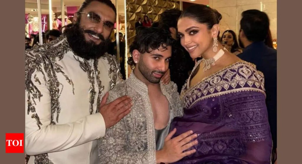 Anant Ambani-Radhika Merchant wedding: Orry poses in his signature style, as he cradles Deepika Padukone’s baby bump in this UNSEEN pic with Ranveer Singh | Hindi Movie News Filmymeet