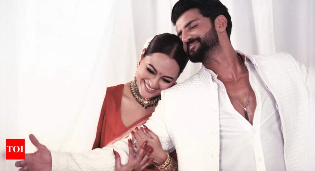 Sonakshi Sinha and Zaheer Iqbal share their wedding reception video filled with family, friends, love and lots of dance Filmymeet