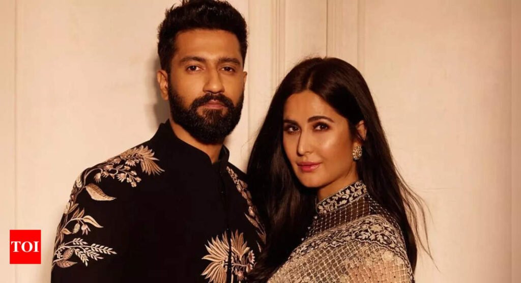 Katrina Kaif drops a royal photo with husband Vicky Kaushal as they twin in black and beige - See inside | Filmymeet