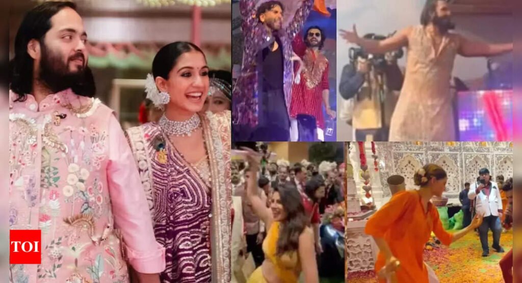 Unforgettable Bollywood Dance Moments at Anant Ambani and Radhika Merchant’s Wedding | Filmymeet