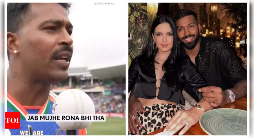 Hardik Pandya's World Cup winning speech goes viral after cricketer announces divorce from Natasa Stankovic: Jab mujhe rona bhi tha, mein nahi roya | Filmymeet