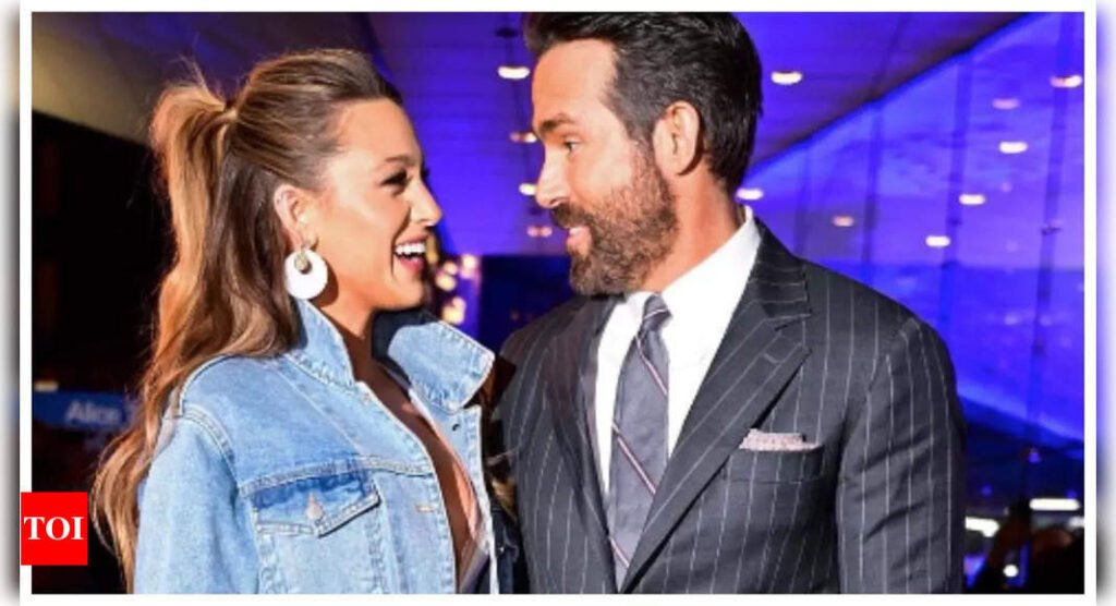 Blake Lively rubbishes DIVORCE rumours with Ryan Reynolds; shares pic kissing hunk on 'Deadpool and Wolverine' sets | Filmymeet