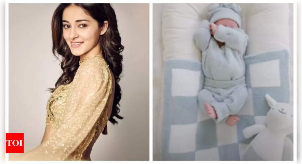 Ananya Panday sends love to cousin Alanna Panday’s little River as he turns a month old | Hindi Movie News Filmymeet