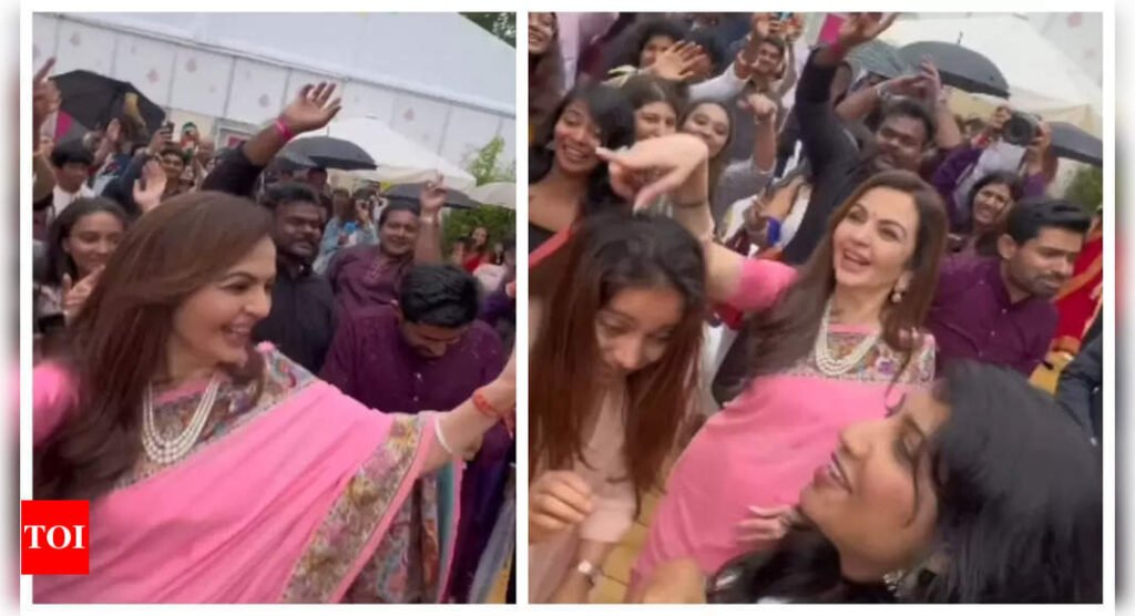 Nita Ambani dances her heart out with visitors at opening ceremony of Paris Olympics 2024 - WATCH video | Filmymeet