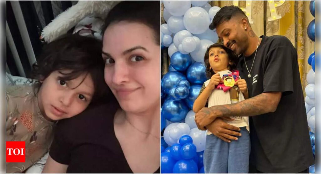 Natasa Stankovic shares heartwarming photos of Agastya on his birthday as Hardik Pandya misses his son | Hindi Movie News Filmymeet