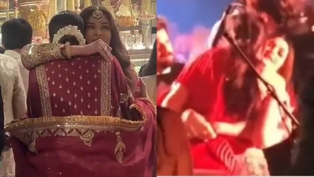 Aishwarya Rai gives mom-to-be Deepika Padukone a tight hug at Ambani event, internet is reminded of Isha's wedding | Bollywood FilmyMeet