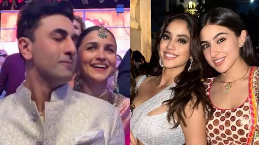 Ranbir Kapoor told Alia Bhatt to ‘behave’, Janhvi ignored Sara at Anant Ambani’s wedding? Staff spills the beans FilmyMeet