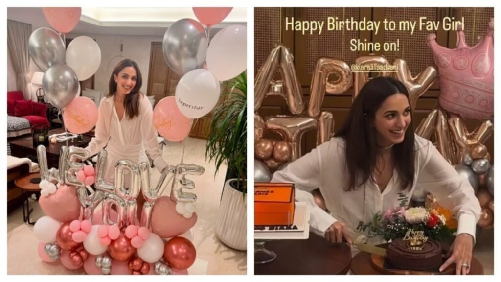 Inside Kiara Advani birthday celebration with balloons, multiple cakes; Sidharth Malhotra showers love on ‘kindest soul’ | Bollywood FilmyMeet