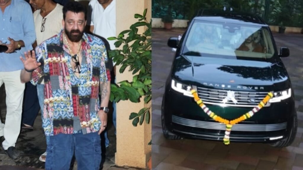 Sanjay Dutt gifts himself a swanky new Range Rover on 65th birthday. Watch | Bollywood FilmyMeet