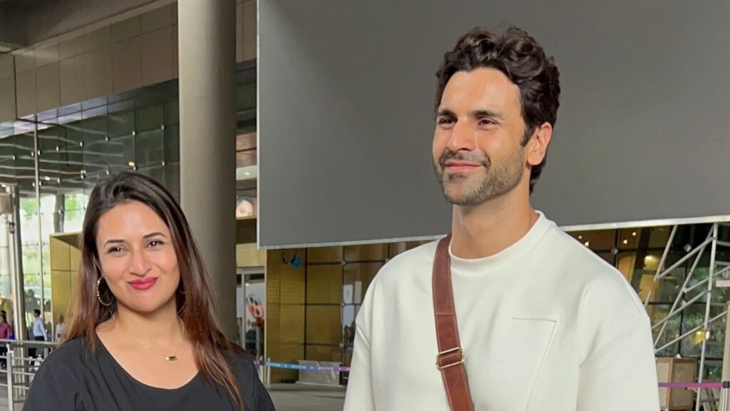 Divyanka Tripathi, Vivek Dahiya return to India days after losing their passports in Italy. Watch FilmyMeet