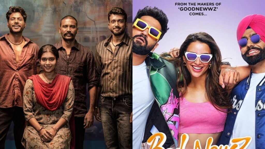 Dhanush's 'Raayan' and Vicky Kaushal's 'Bad Newz' moves closer to 100 crore mark, know total collection – India TV FilmyMeet