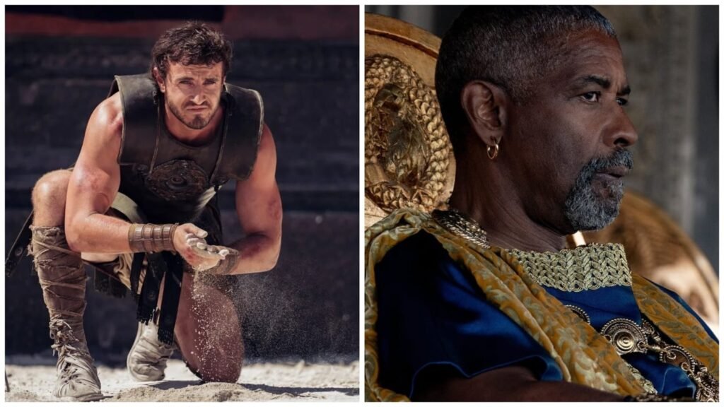 Gladiator 2: First look images out; internet has many thoughts about Denzel Washington's role | Hollywood FilmyMeet