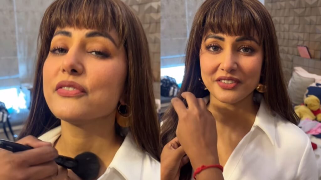 Hina Khan resumes work after cancer diagnosis; Juhi Parmar, Tara Sutaria become her cheer squad – India TV FilmyMeet