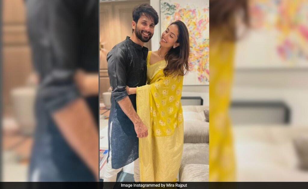 To Shahid Kapoor, A Wedding Anniversary Wish From Mira Rajput: