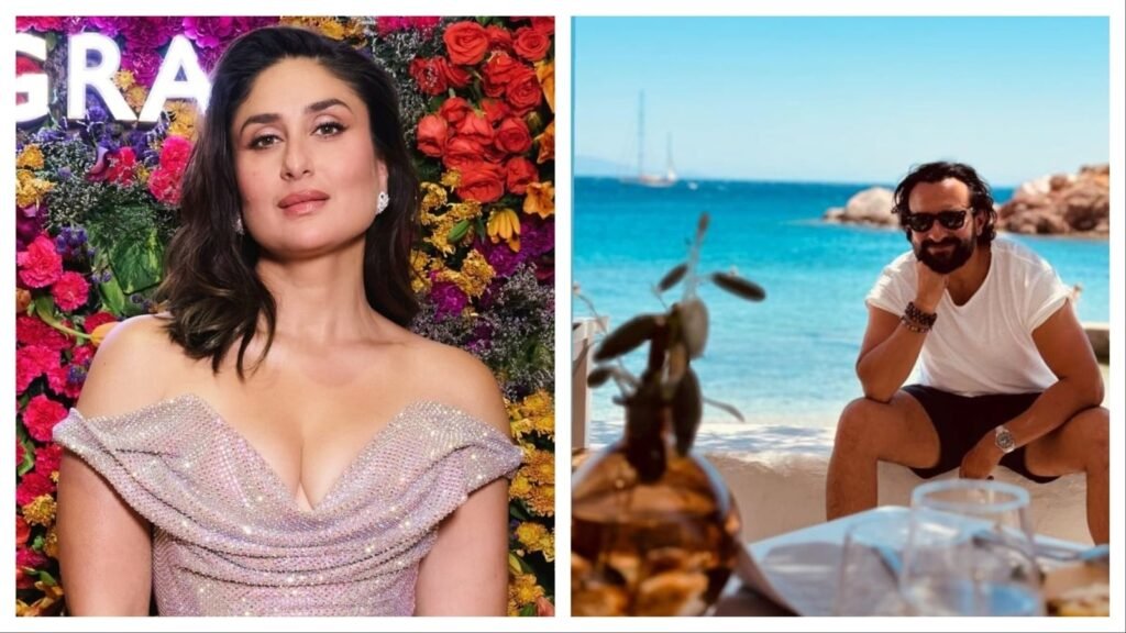 Kareena Kapoor drops mushy pic of hubby Saif Ali Khan from vacay: My lunch | Bollywood FilmyMeet