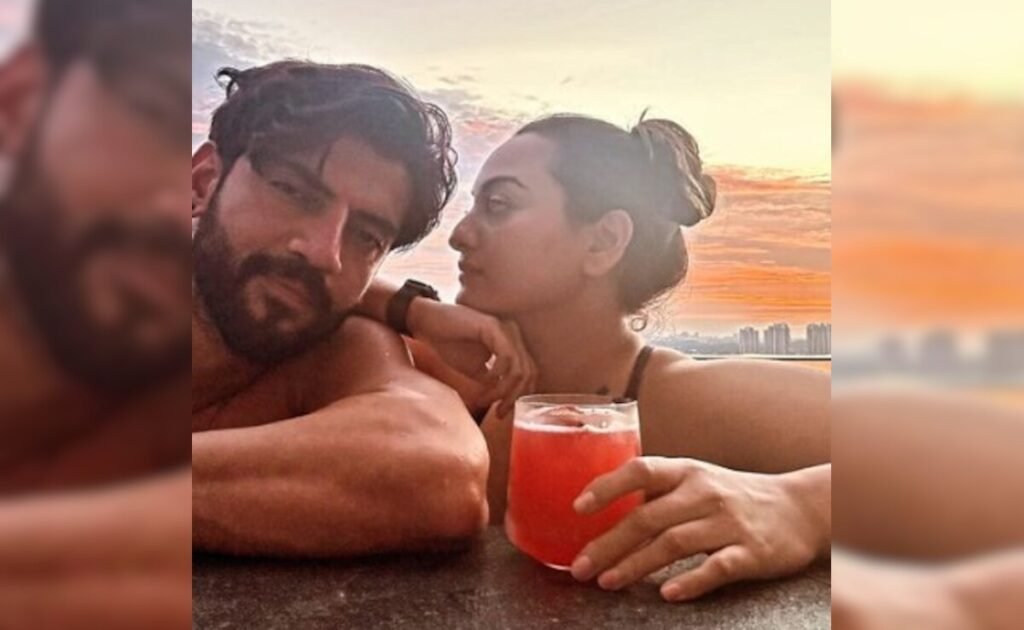 Inside Sonakshi Sinha And Husband Zaheer Iqbal's Pool Date. See Pics FilmyMeet