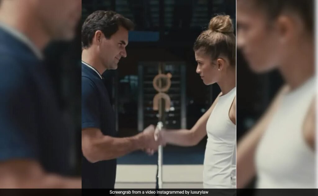 In Roger Federer vs Zendaya