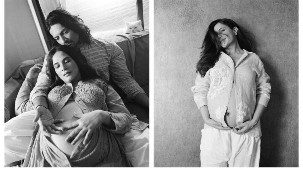 Richa Chadha turns off comments as she drops maternity shoot pictures with Ali Fazal; pens emotional note | Bollywood FilmyMeet