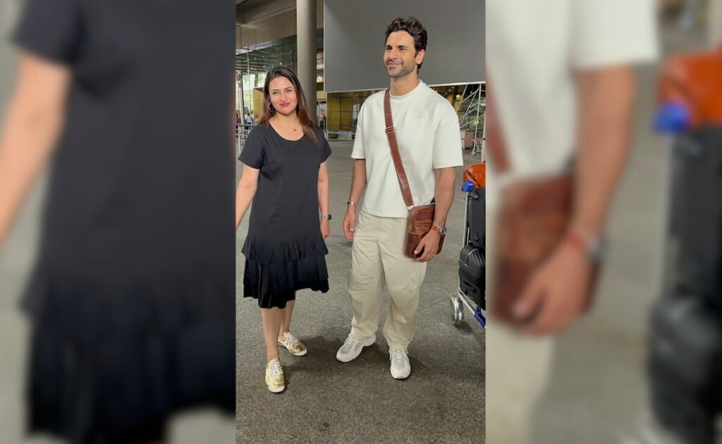 Divyanka Tripathi And Vivek Dahiya, Robbed In Europe, Return To India. See Airport Pics