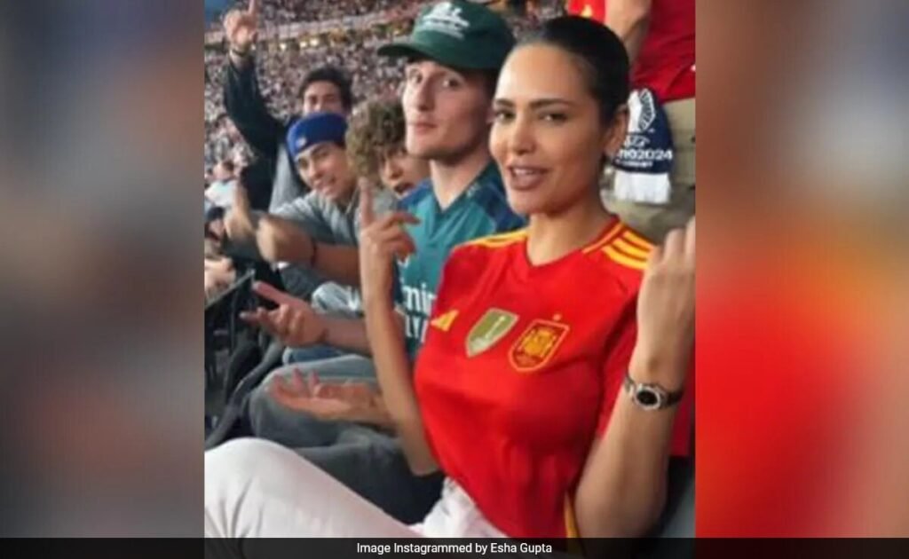 Esha Gupta, The Only Bollywood Celebrity, Invited To UEFA Euro 2024 Final