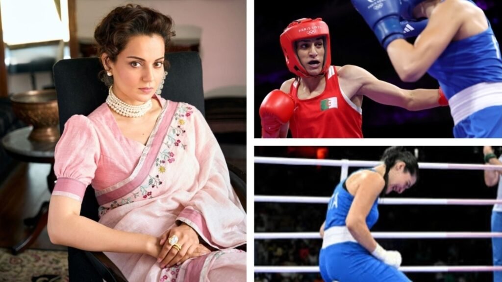 ‘Like a man beats a woman’: Kangana Ranaut reacts to ‘natural male’ boxer breaking opponent’s nose during Olympics | Bollywood FilmyMeet