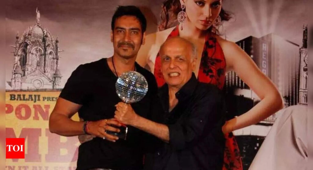 Mahesh Bhatt shares his side of the story about Ajay Devgn’s shower anecdote, reveals his father Veeru Devgn had recommended him for a role | Hindi Movie News Filmymeet