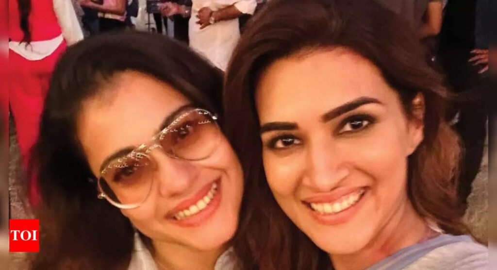 Kriti Sanon wishes Kajol on birthday with unseen pic from 'Do Patti' sets; calls co-star an 'Inspiration' | Hindi Movie News Filmymeet