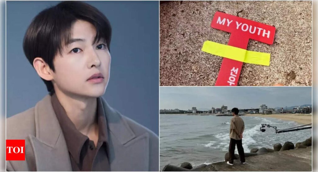 Song Joong Ki shares behind-the-scenes photos from upcoming drama ‘My Youth’ | Filmymeet