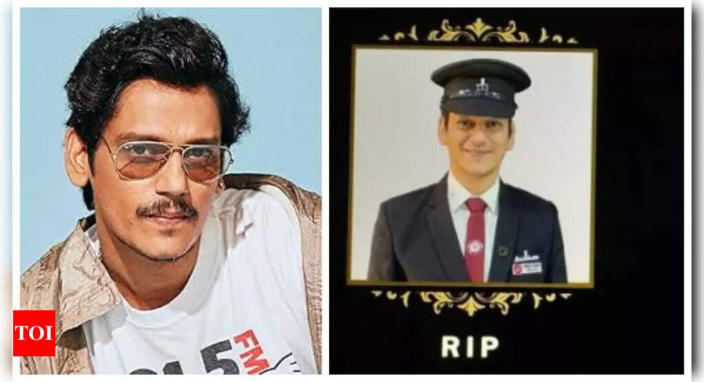 Vijay Varma creates frenzy amongst his fans after he shares an obituary featuring his own photo; netizens REACT - See post | Filmymeet