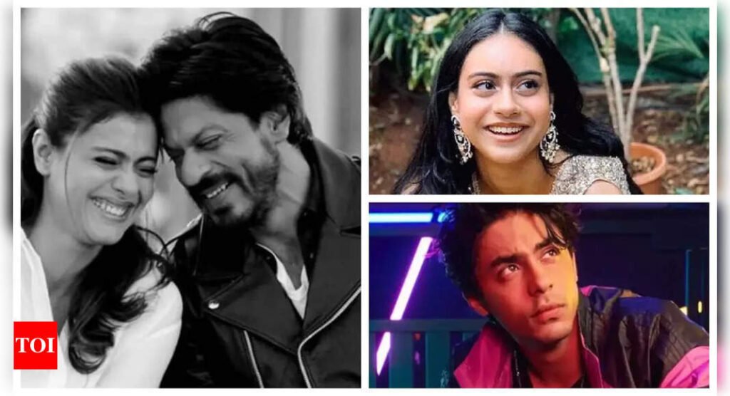 When Shah Rukh Khan and Kajol discussed the idea of Aryan Khan eloping with Nysa: 'I am just stressed and scared...' | Filmymeet